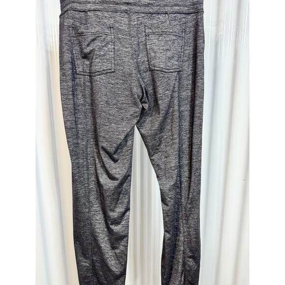 Athleta Metro Slouch Pants Heather Gray Comfort Stretch Convertible Zip Pocket M - Picture 5 of 5